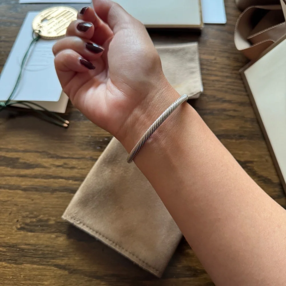 NWT David Yurman Classic Cable Bracelet - Picture 5 of 7